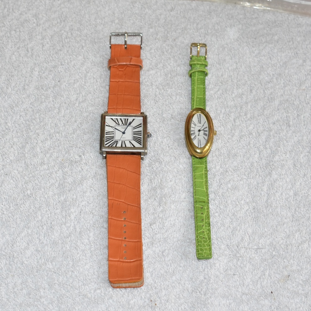 Pair of VTG Bijoux Terner Roman Numeral Watches - Picture 4 of 8